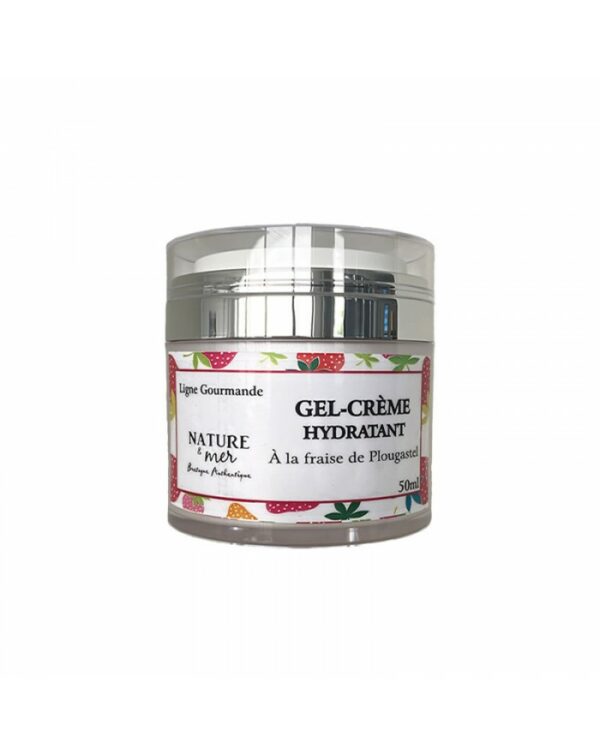 Gel-Crème de Jour à l'extrait de Fraise de Plougastel